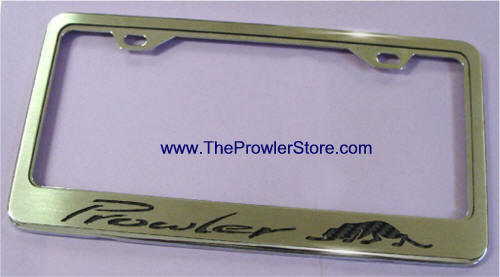 Prowler License Plate frame 6652