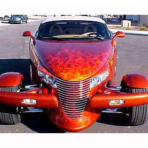 Russ Ellis, Custom “Real Fire” 2001 Prowler