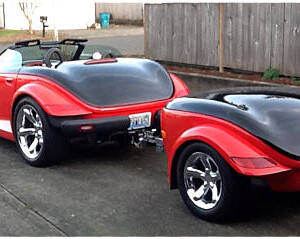 Jeff Chilcote, 2000 Woodward with Trailer, Washington