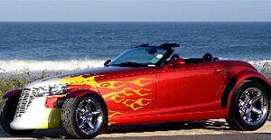 2001 Plymouth Prowler……”Orange Peeler” Jim and Denise Warner, The Villages, FL