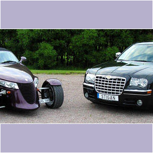 Stig Grötte, Sweden, 1999 Prowler and 2006 300c AWD Touring