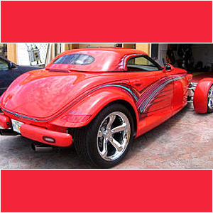 4k miles. Special 32 grill and engine cover all aluminum and painted to match the car. John Miras, CA