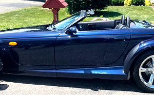 2001 Chrysler prowler Muholland edition , Michael Cossu, Waterbury Connecticut