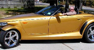 Jim Wilkinson, 2002 Gold Prowler, I call it my ” Golden Chariot ” Panama City, FL